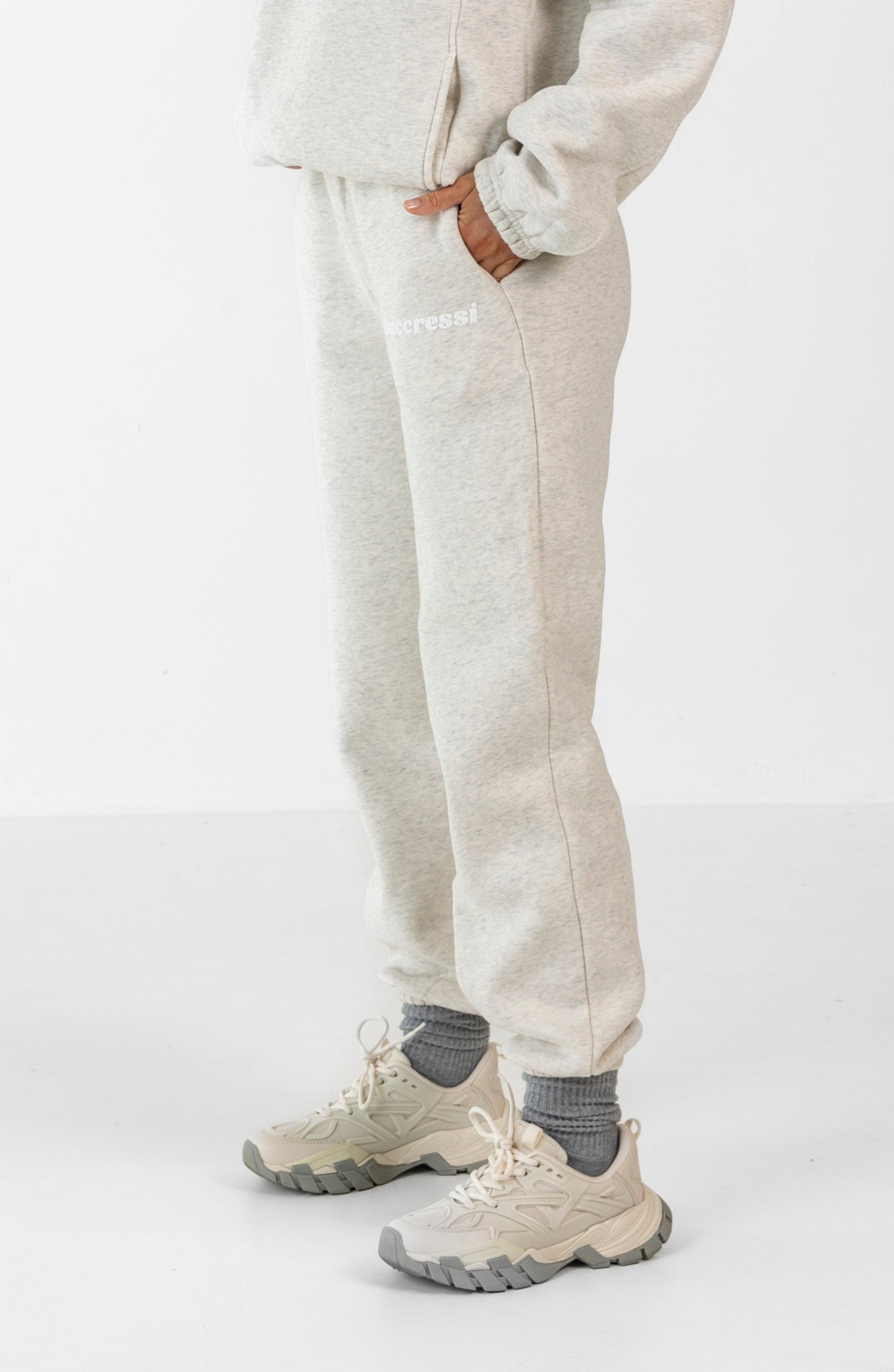 Empire Puff Fleece Joggers-BUCCRESSI