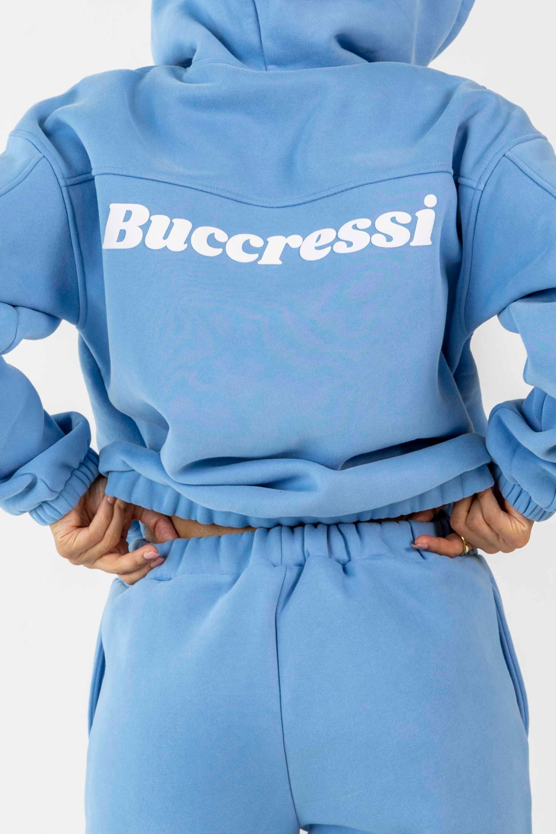 Empire Puff Fleece Hoodie-BUCCRESSI