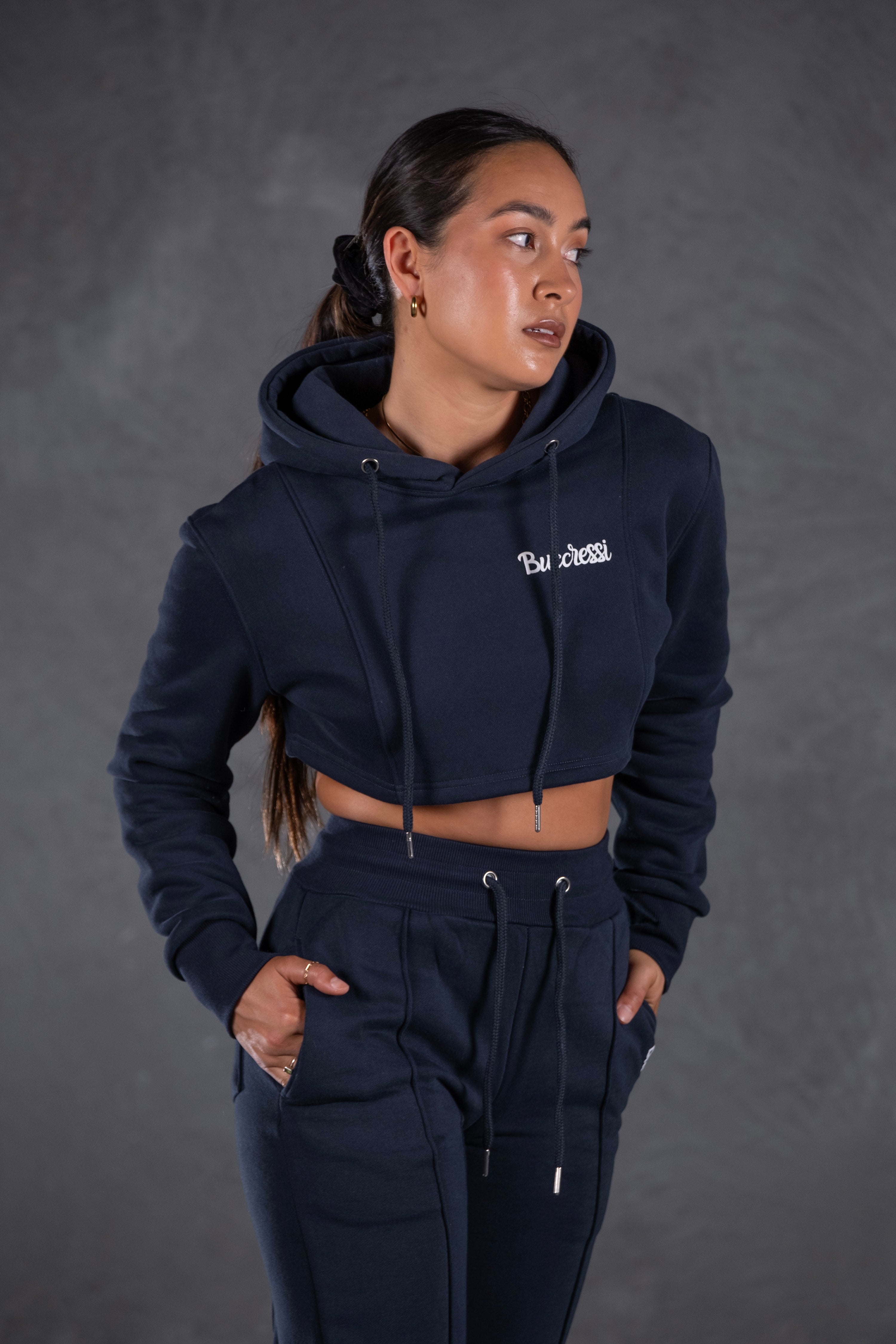 Leisure Crop Fleece Hoodie